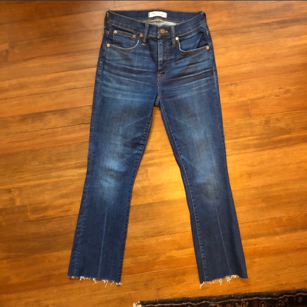 Madewell Cali Demi Boot Jeans- Marco Wash - Picture 5 of 7